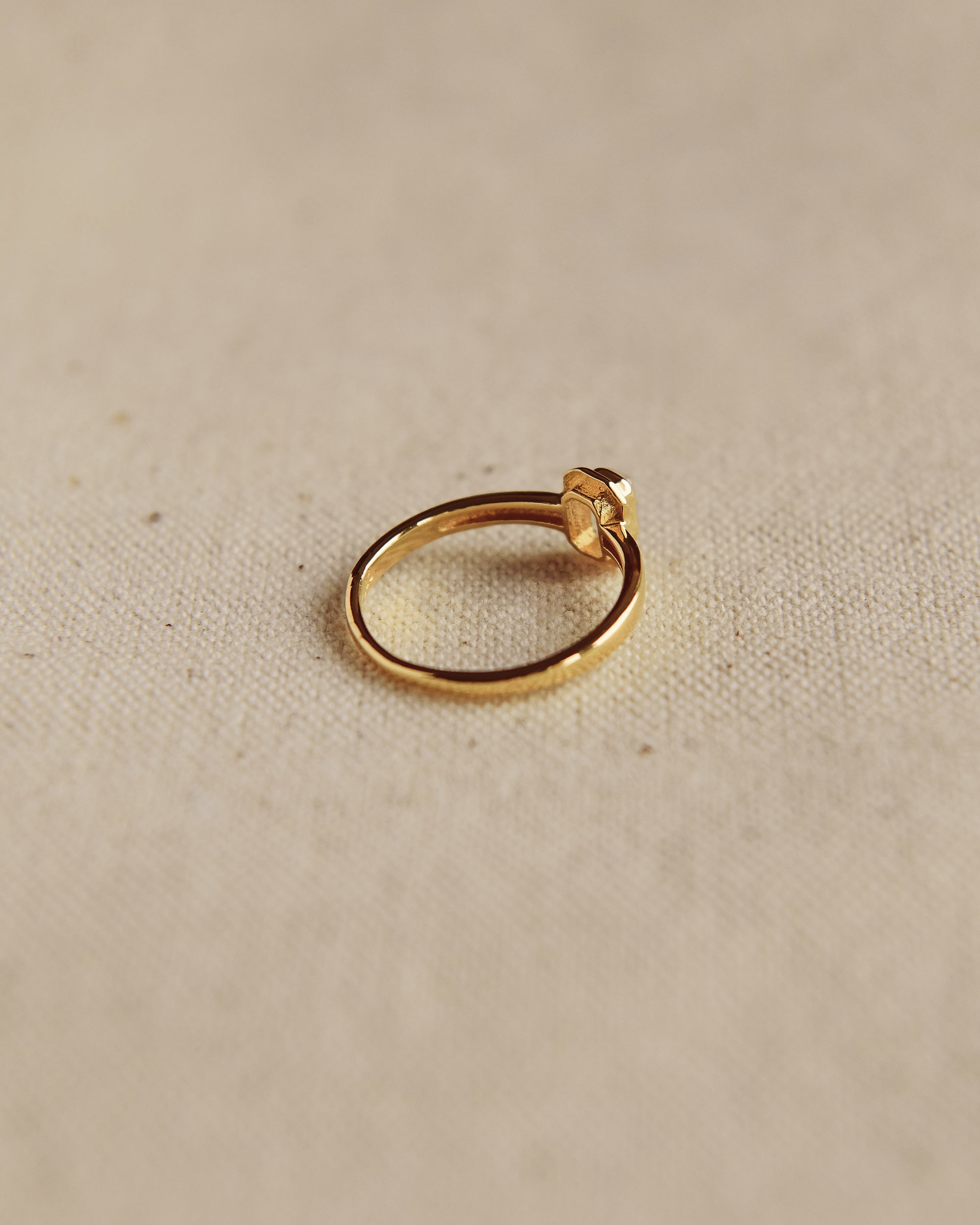 Frances Gold Vermeil Birthstone Ring - June