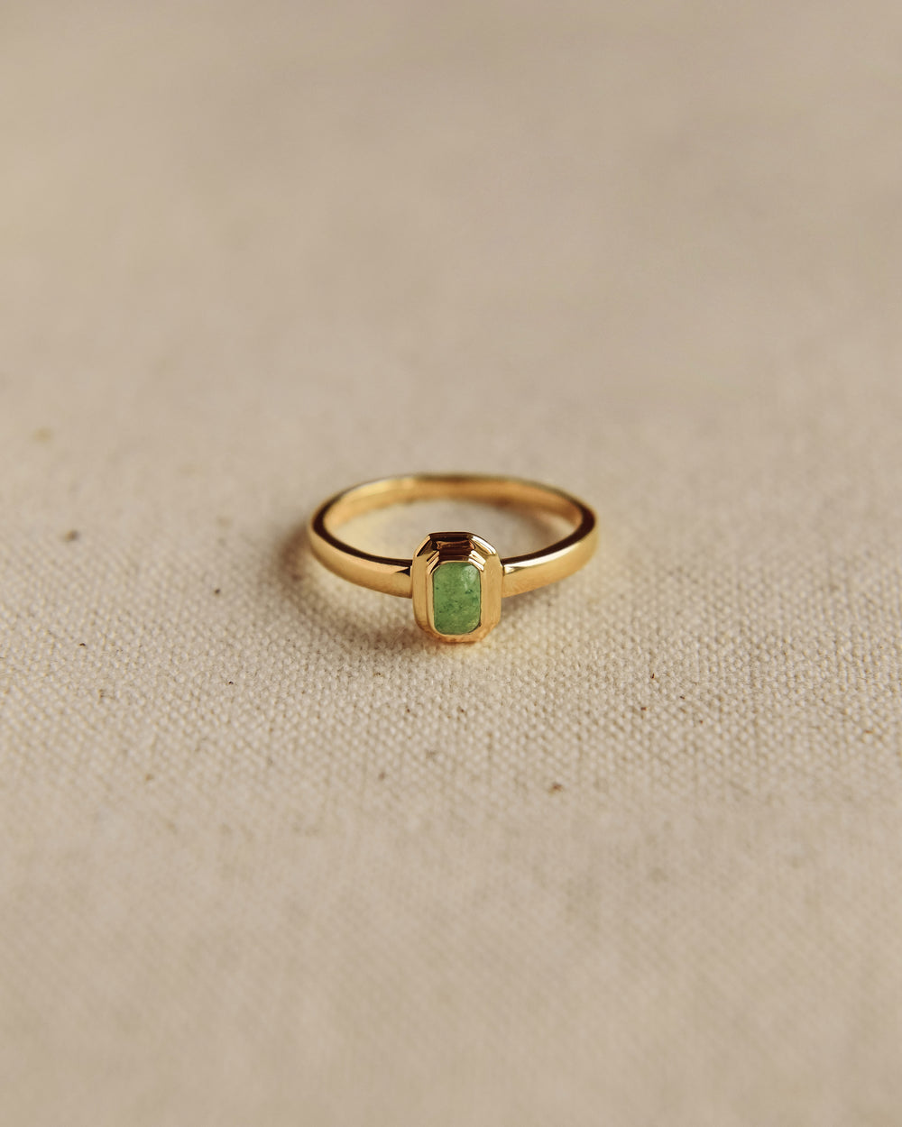 Frances Gold Vermeil Birthstone Ring - May