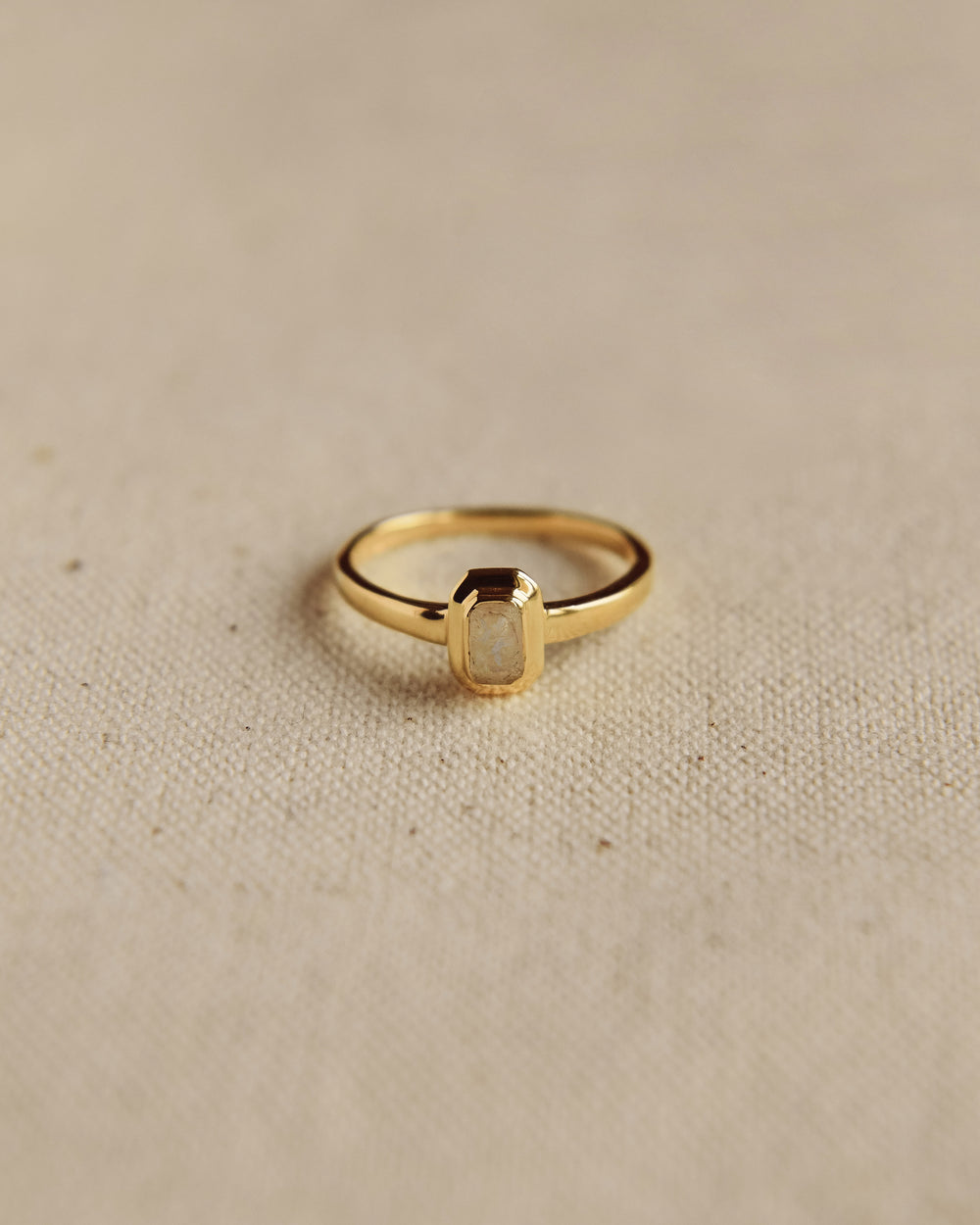 Frances Gold Vermeil Birthstone Ring - October