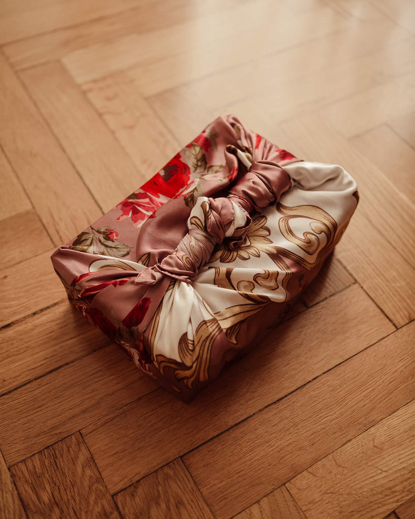 Eleanor Floral Square Scarf