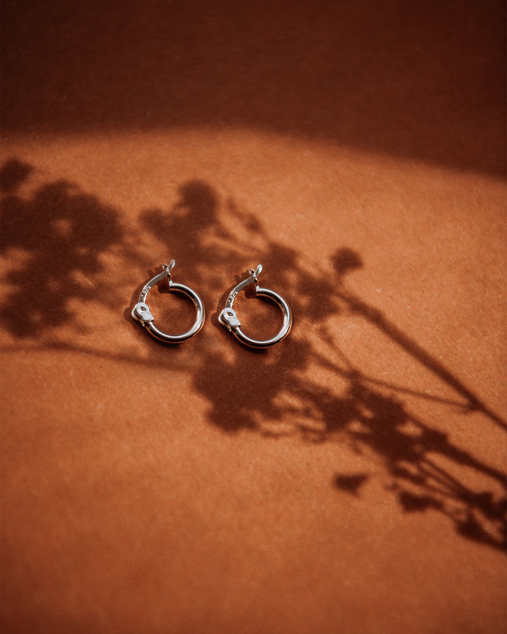 Irma Sterling Silver 10mm Hoops