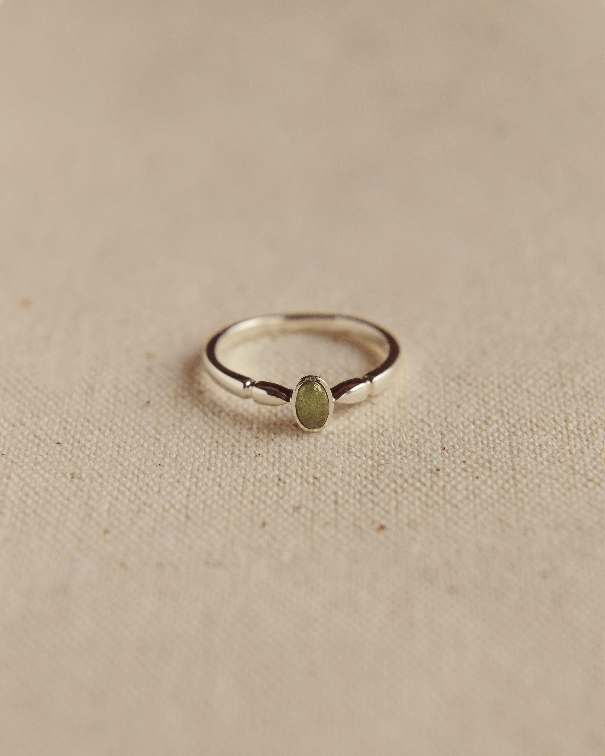 Image of Joanie Sterling Silver Birthstone Ring - August