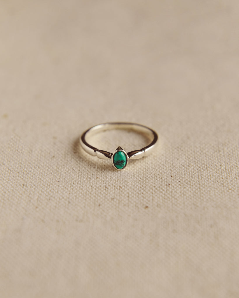 Joanie Sterling Silver Birthstone Ring - December