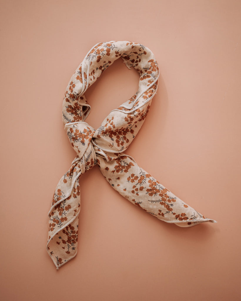 Kate Ditsy Floral Cotton Scarf