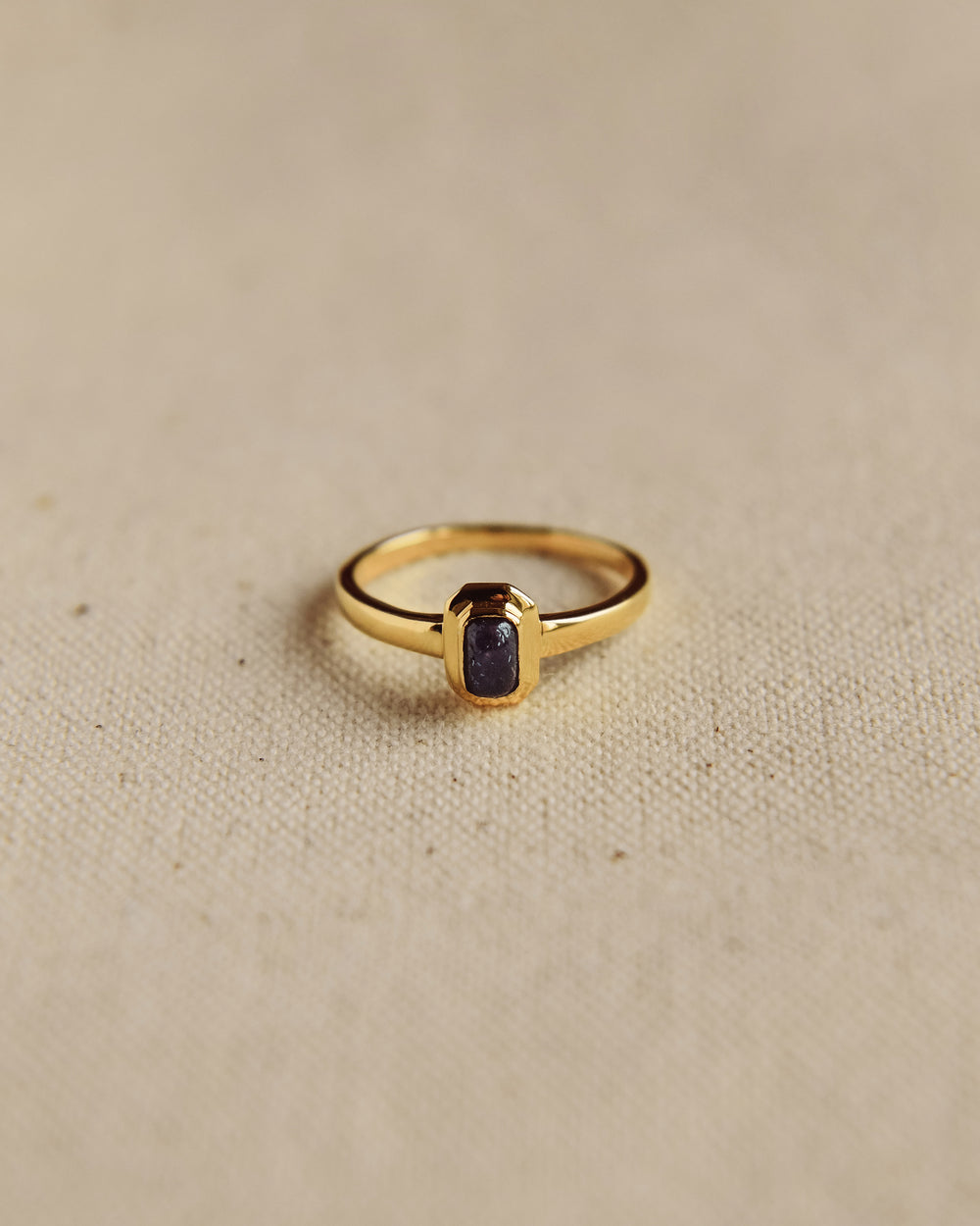 Frances Gold Vermeil Birthstone Ring - September