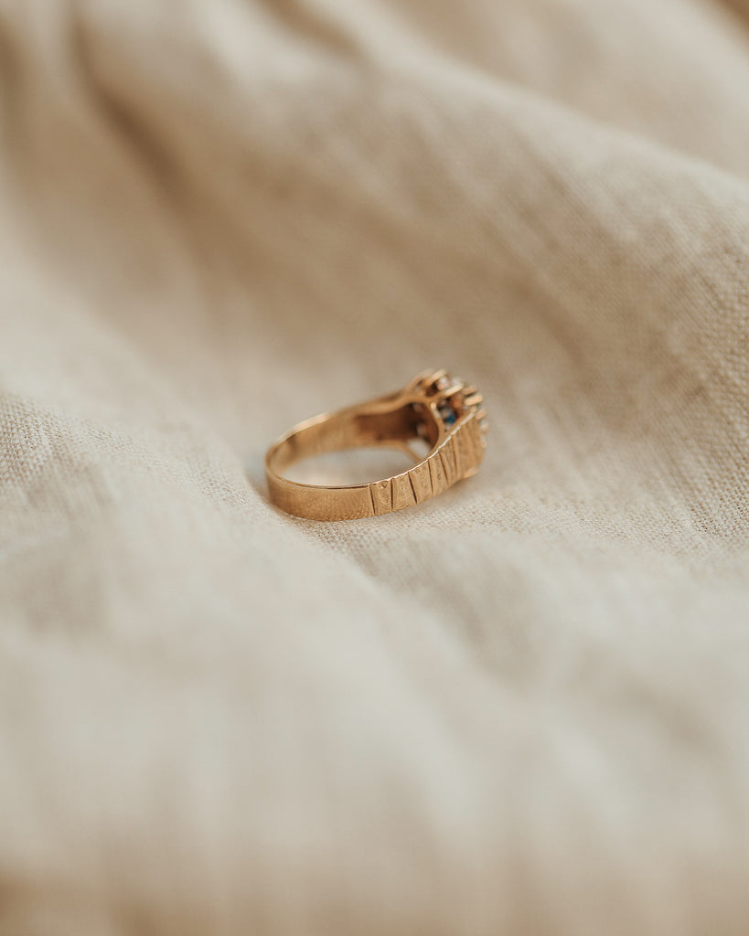 Celeste 1977 9ct Gold Sapphire Ring