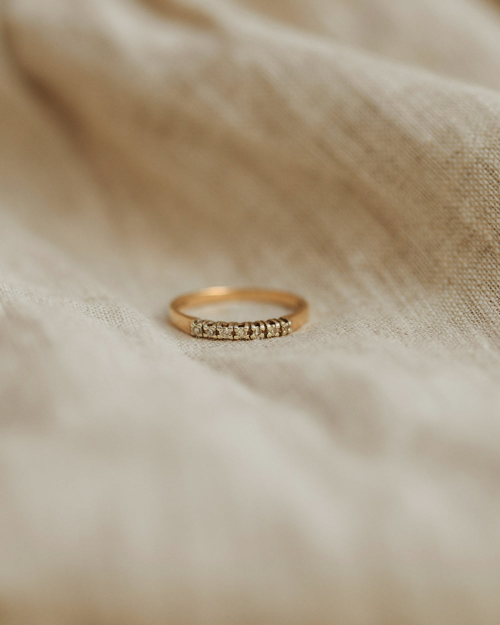 Edith 9ct Gold Diamond Ring