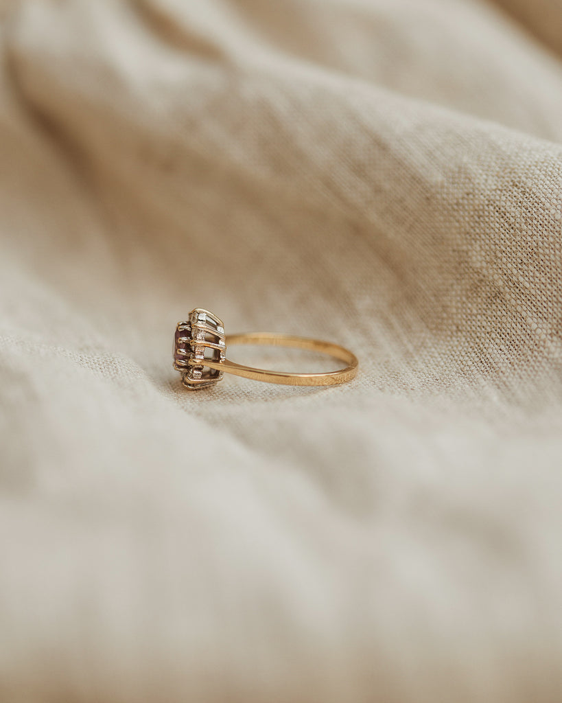 Edalyn 9ct Gold Amethyst Ring