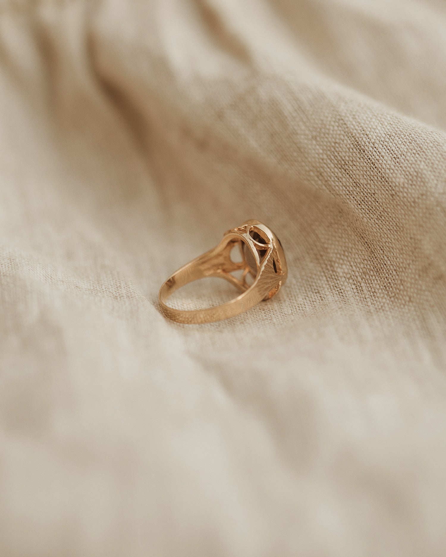 Joana 9ct Gold Smoky Quartz Ring