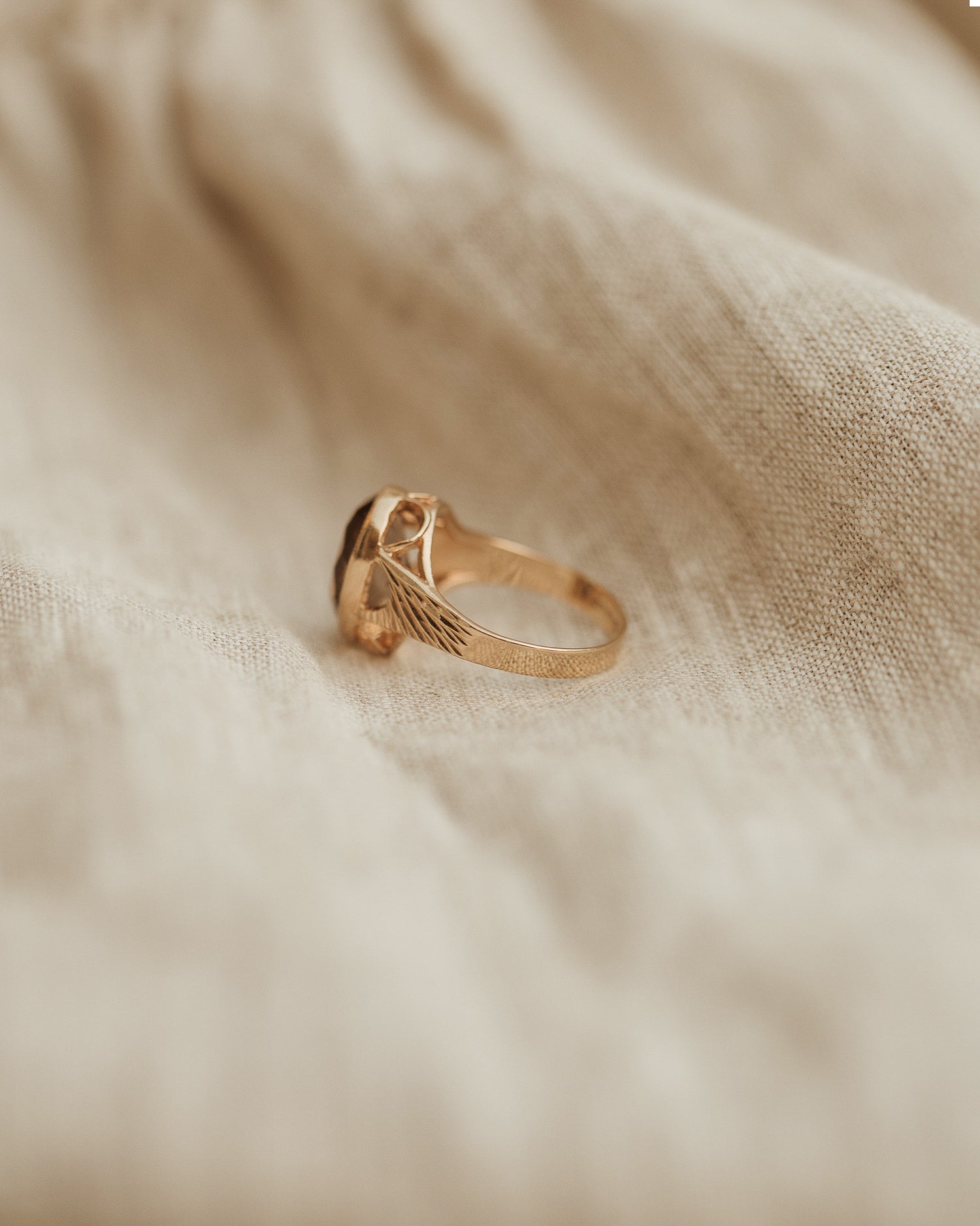 Joana 9ct Gold Smoky Quartz Ring