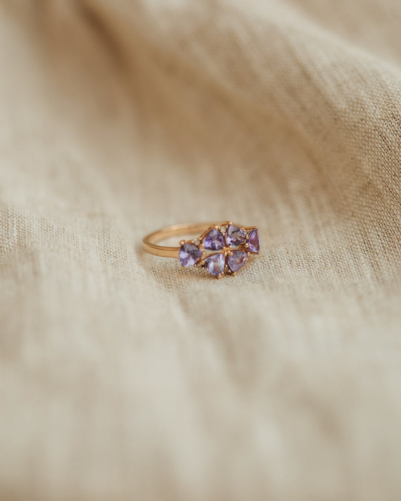 Bertha 9ct Gold Tanzanite Ring