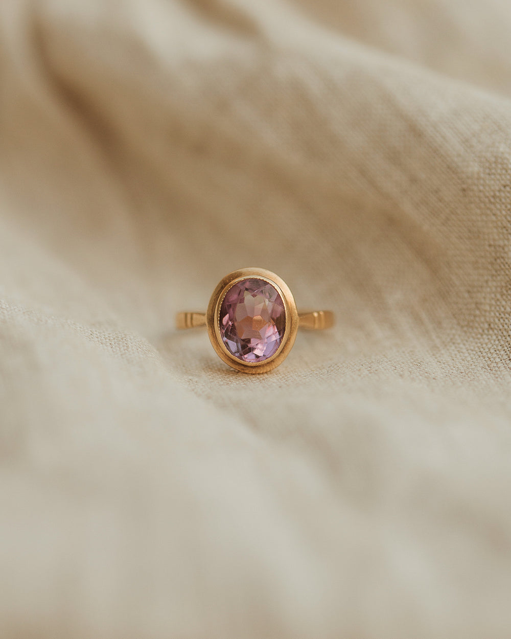 Honora 9ct Gold Amethyst Ring