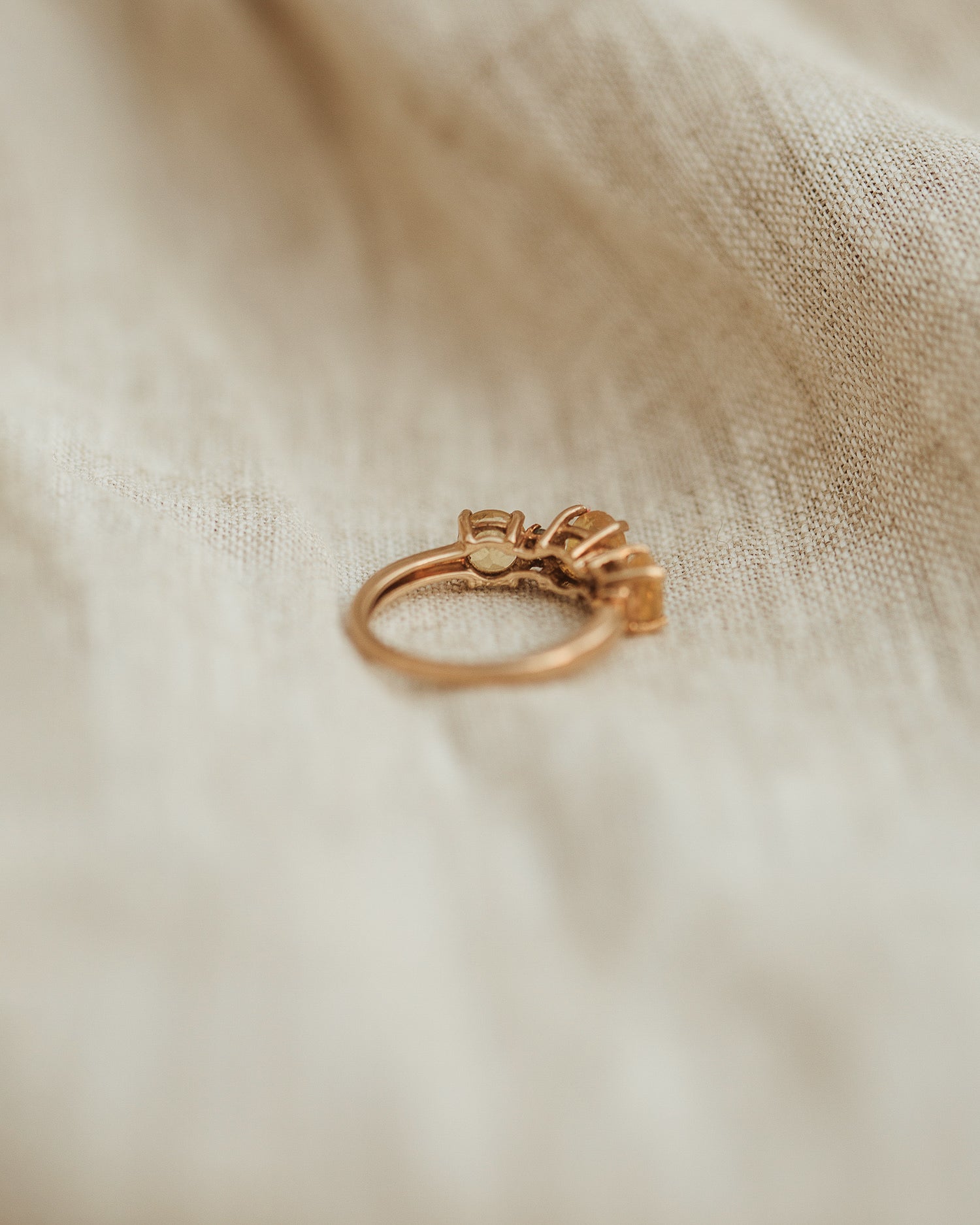 Meryl 9ct Gold Fire Opal Ring