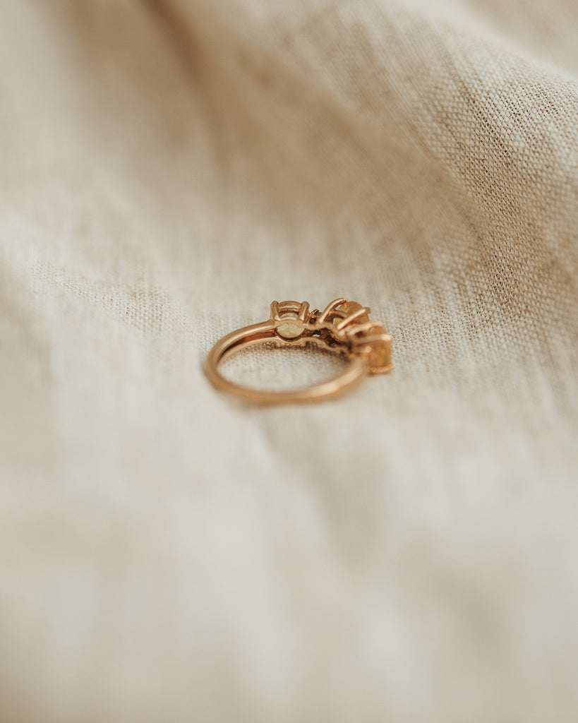 Meryl 9ct Gold Fire Opal Ring