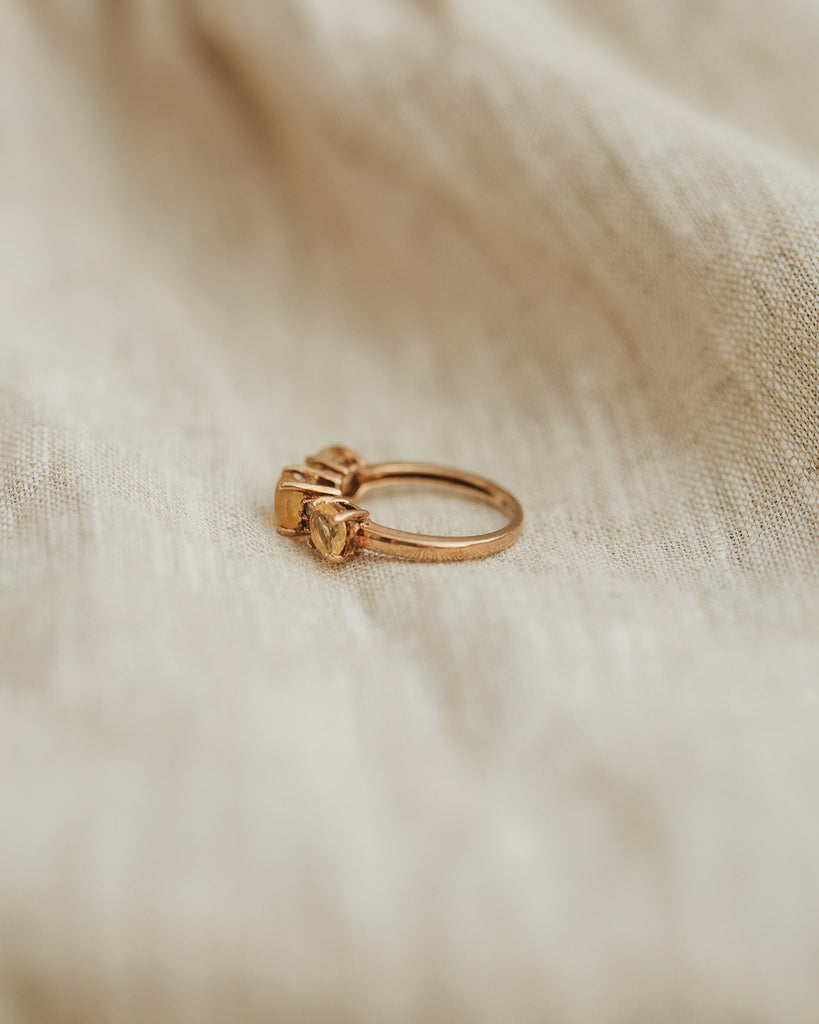 Meryl 9ct Gold Fire Opal Ring