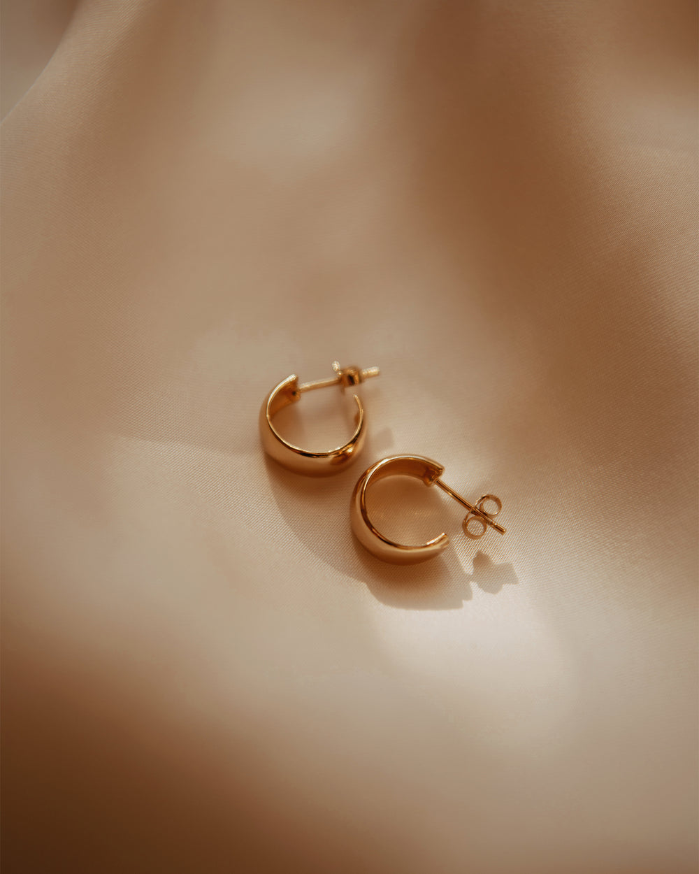 Sylvie Gold Vermeil Hoops