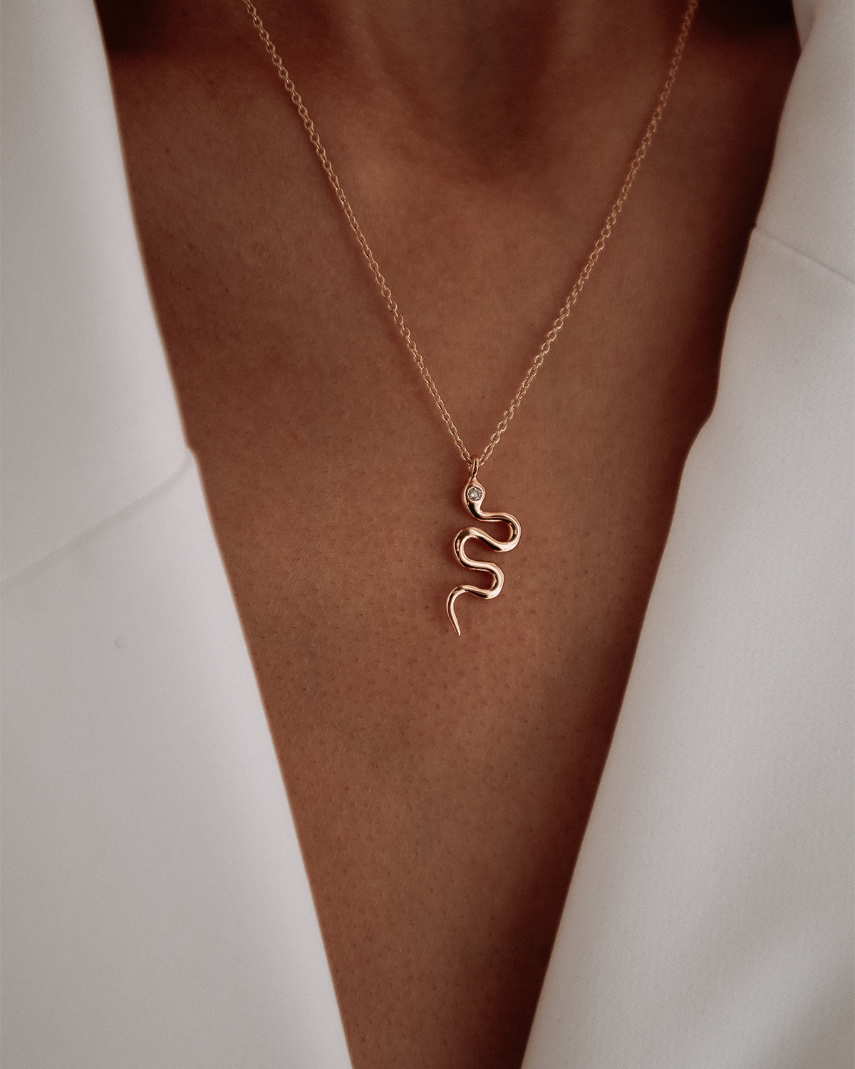Image of Zuri Snake Necklace