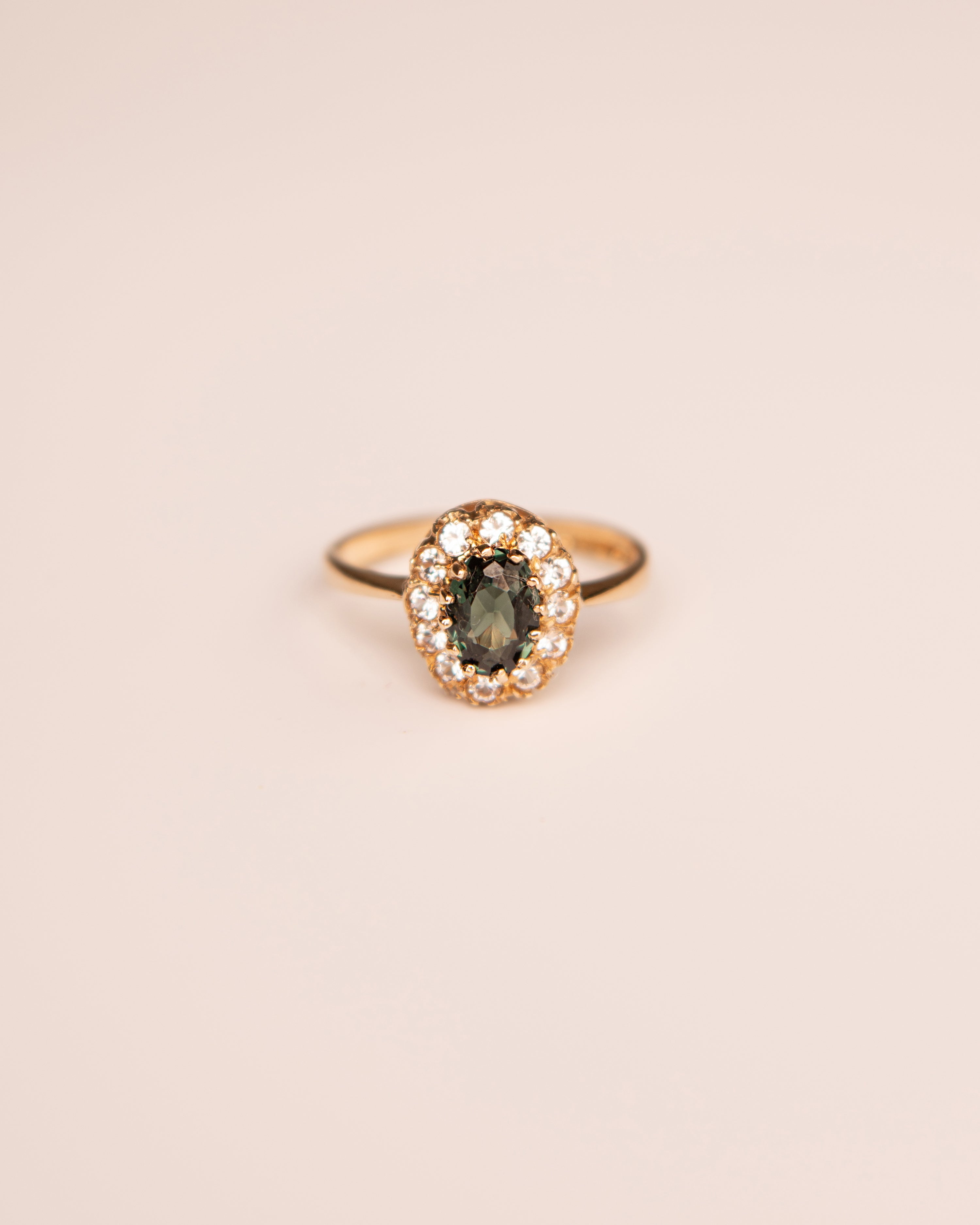 Image of Lucille 9ct Gold Cluster Ring