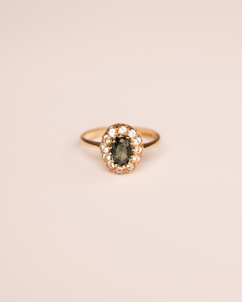 Lucille 9ct Gold Cluster Ring
