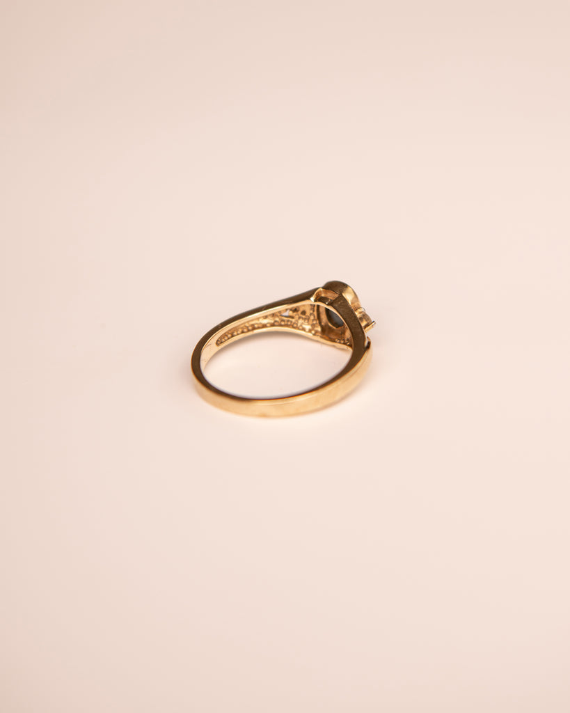 Vita 9ct Gold Star Sapphire Ring