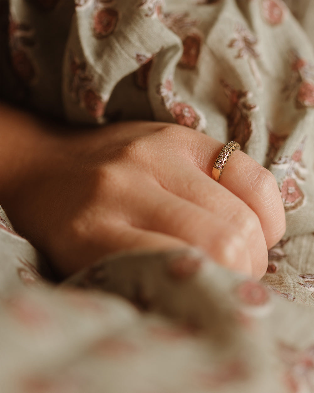 Dolores 9ct Gold Half Eternity Ring