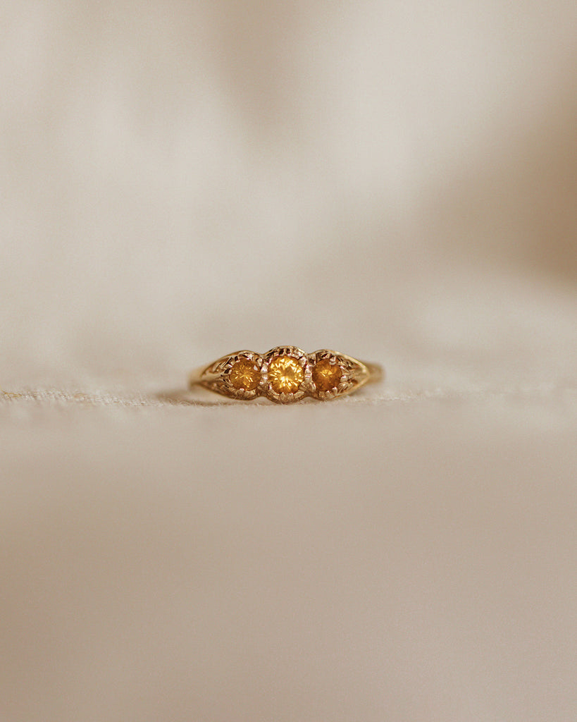 Edalyn 9ct Gold Citrine Ring