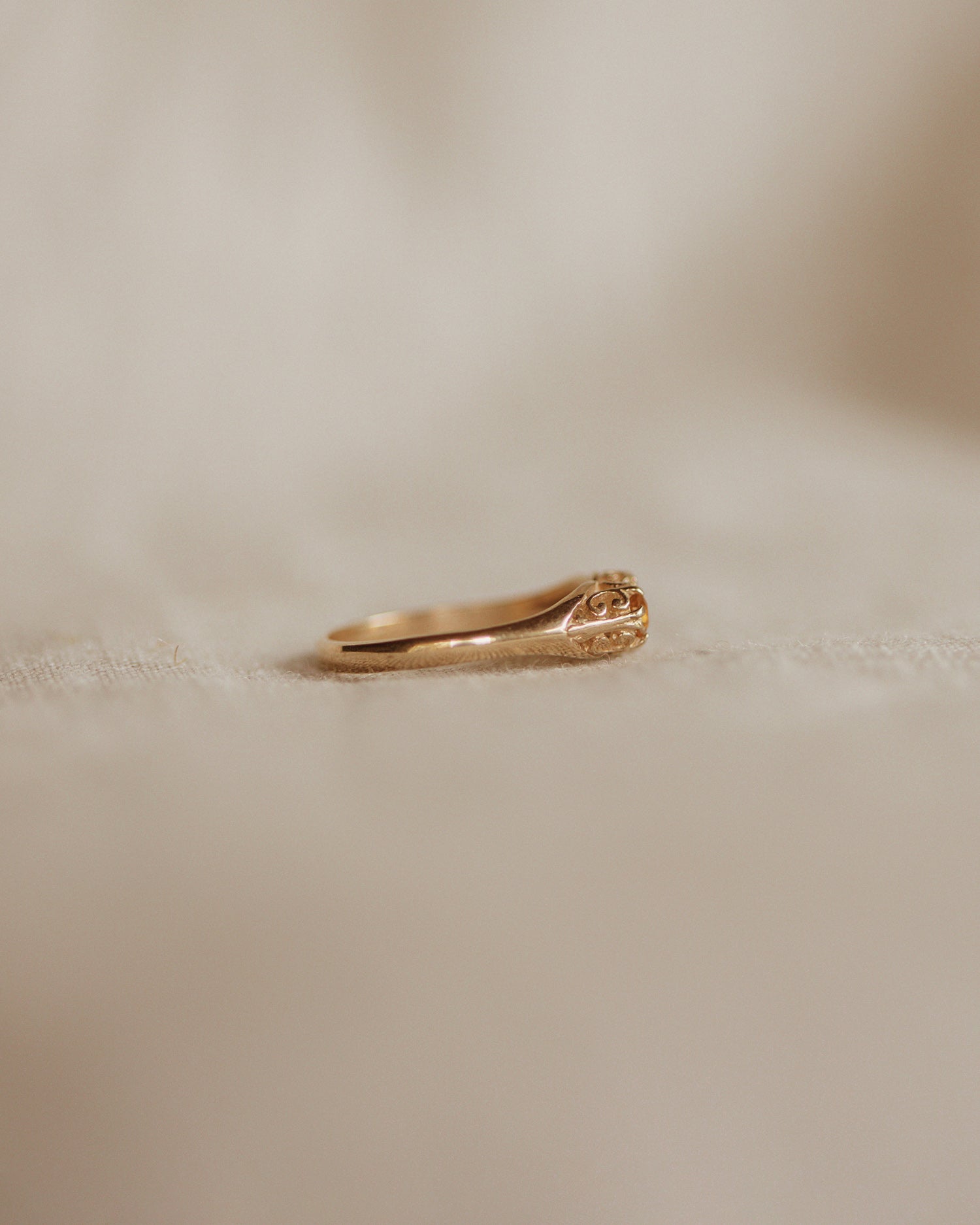 Edalyn 9ct Gold Citrine Ring