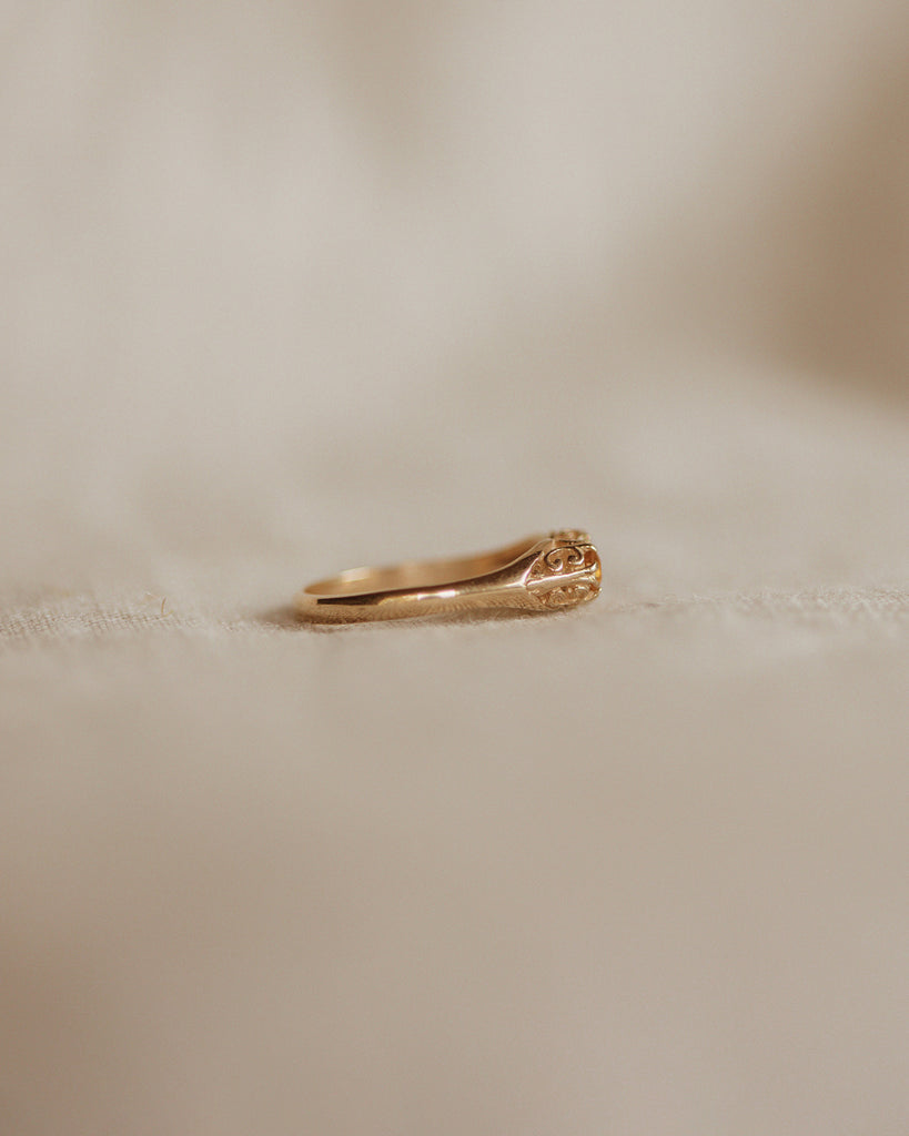 Edalyn 9ct Gold Citrine Ring