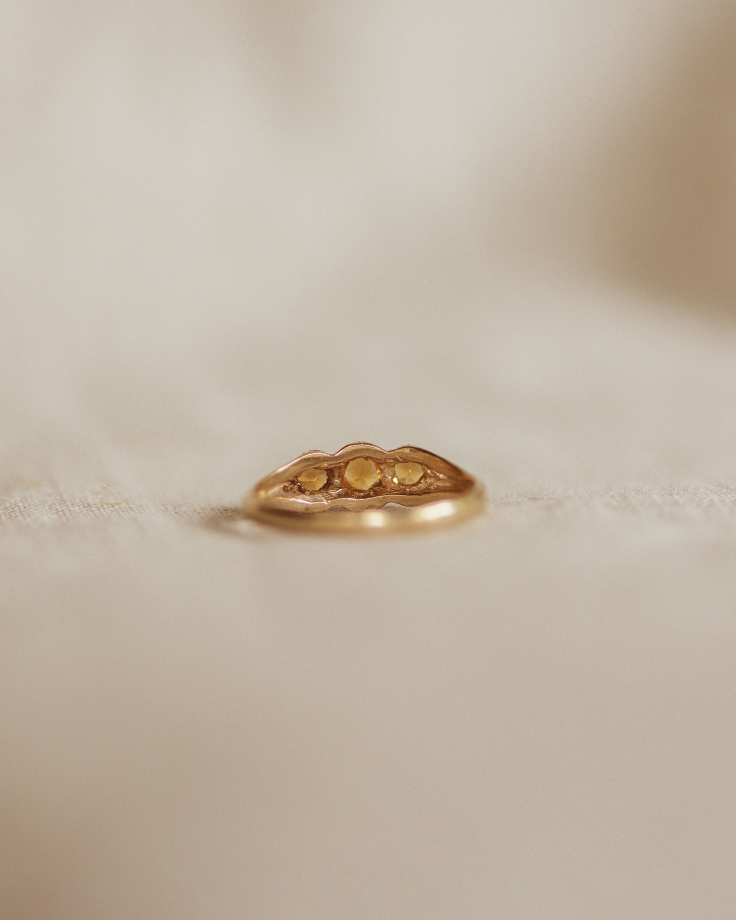 Edalyn 9ct Gold Citrine Ring