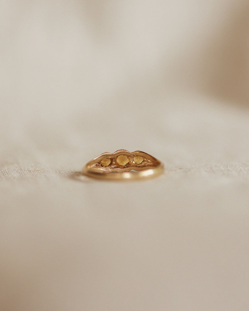 Edalyn 9ct Gold Citrine Ring