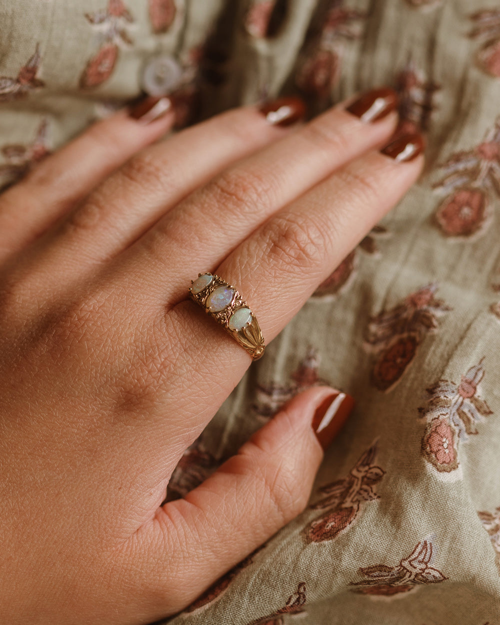 Spencer 9ct Gold Opal Ring