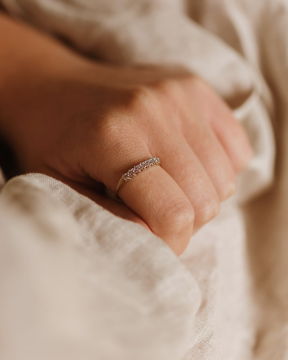 Josephine 9ct Gold Diamond Ring