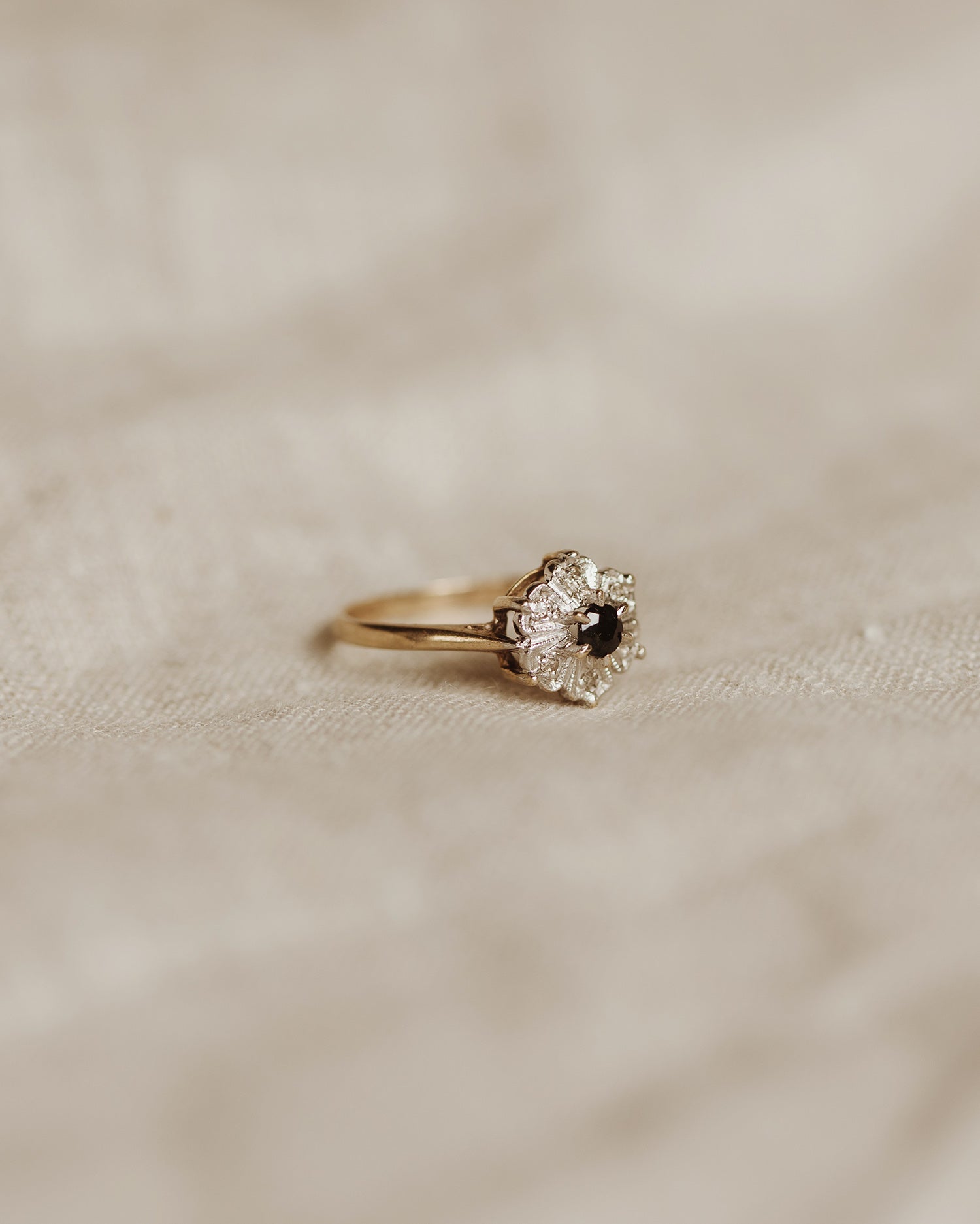 Clarice 9ct Gold Sapphire & Diamond Ring