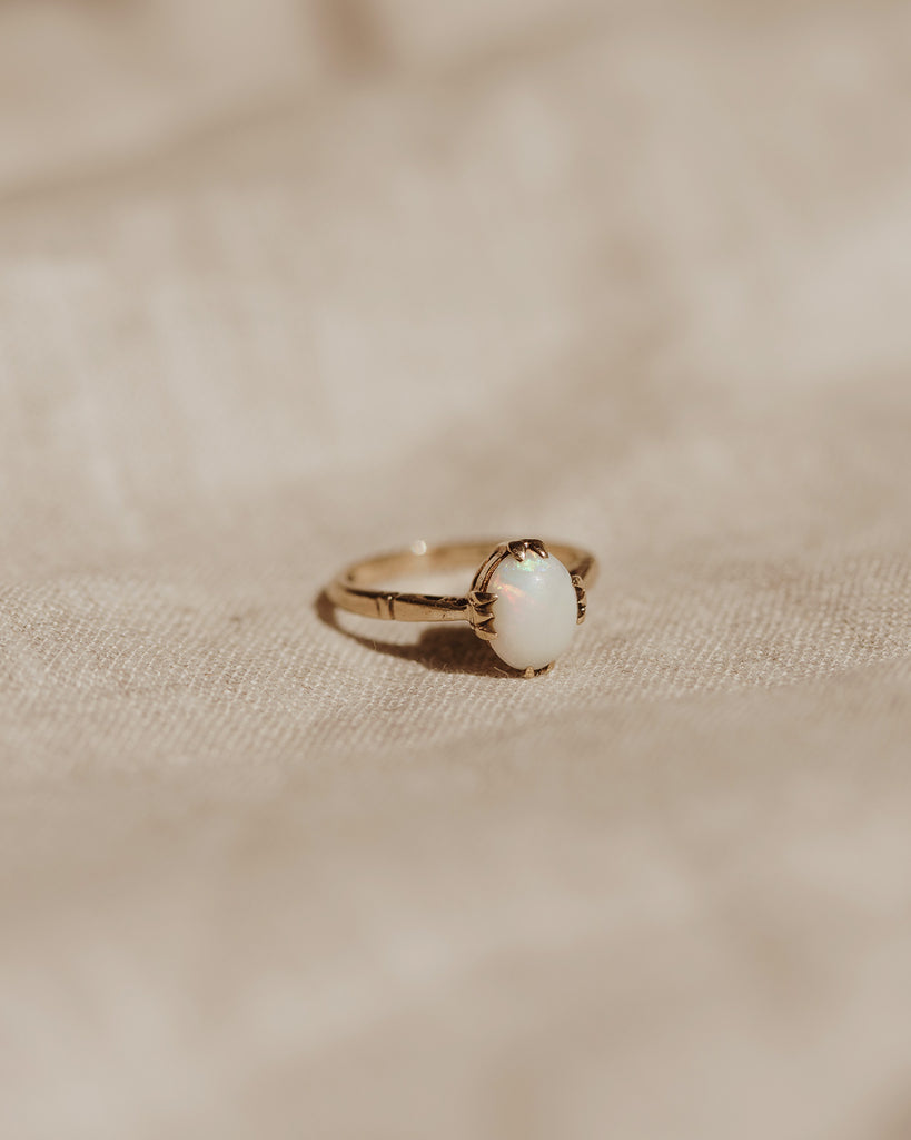 Hazel 9ct Gold Opal Ring