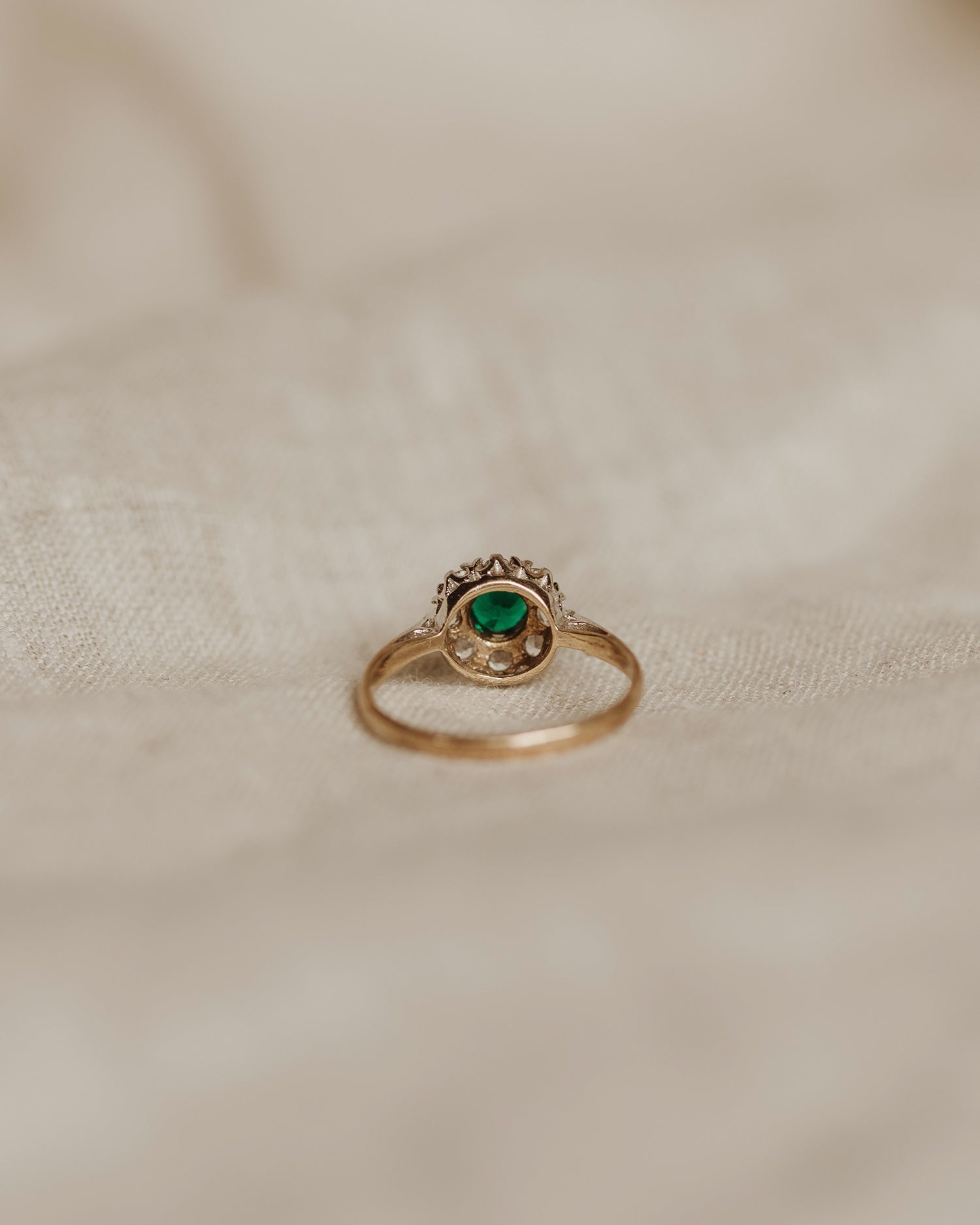 Sadie 9ct Gold Cluster Ring