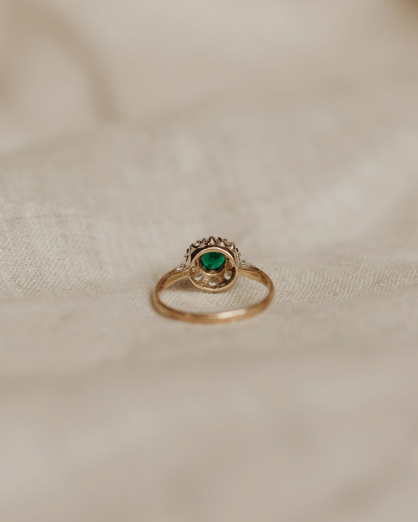 Sadie 9ct Gold Cluster Ring