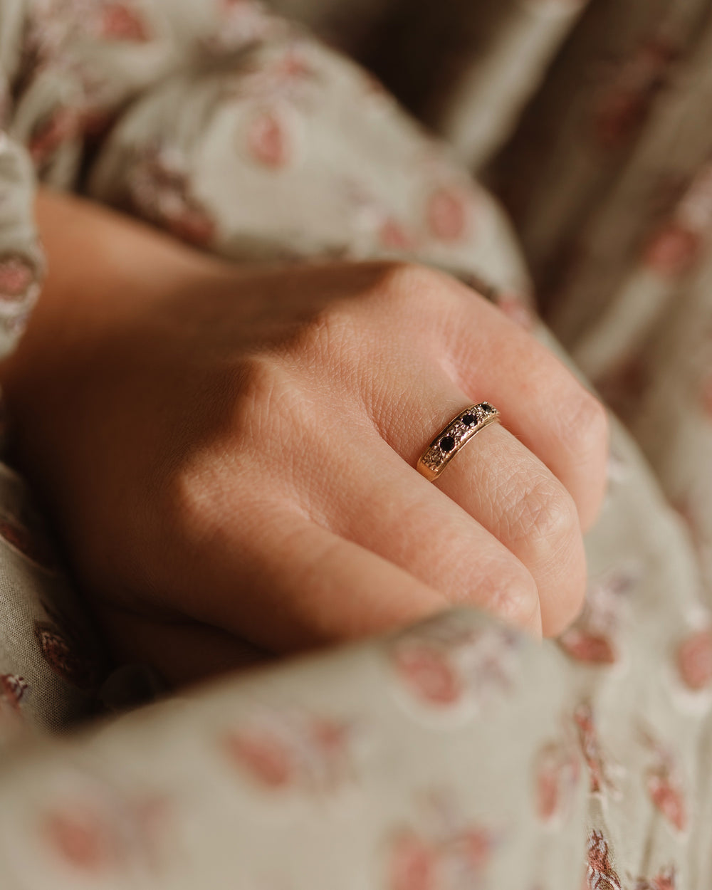 Ernestine 9ct Gold Sapphire Ring