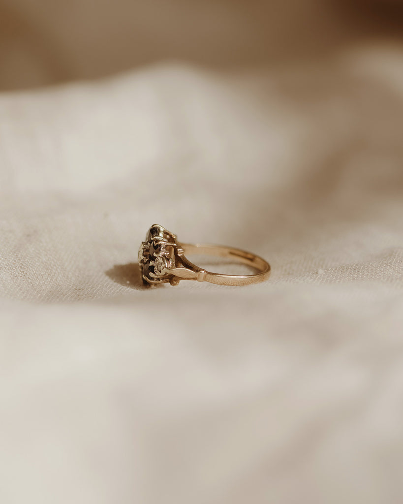 Norma 9ct Gold Sapphire & Diamond Ring