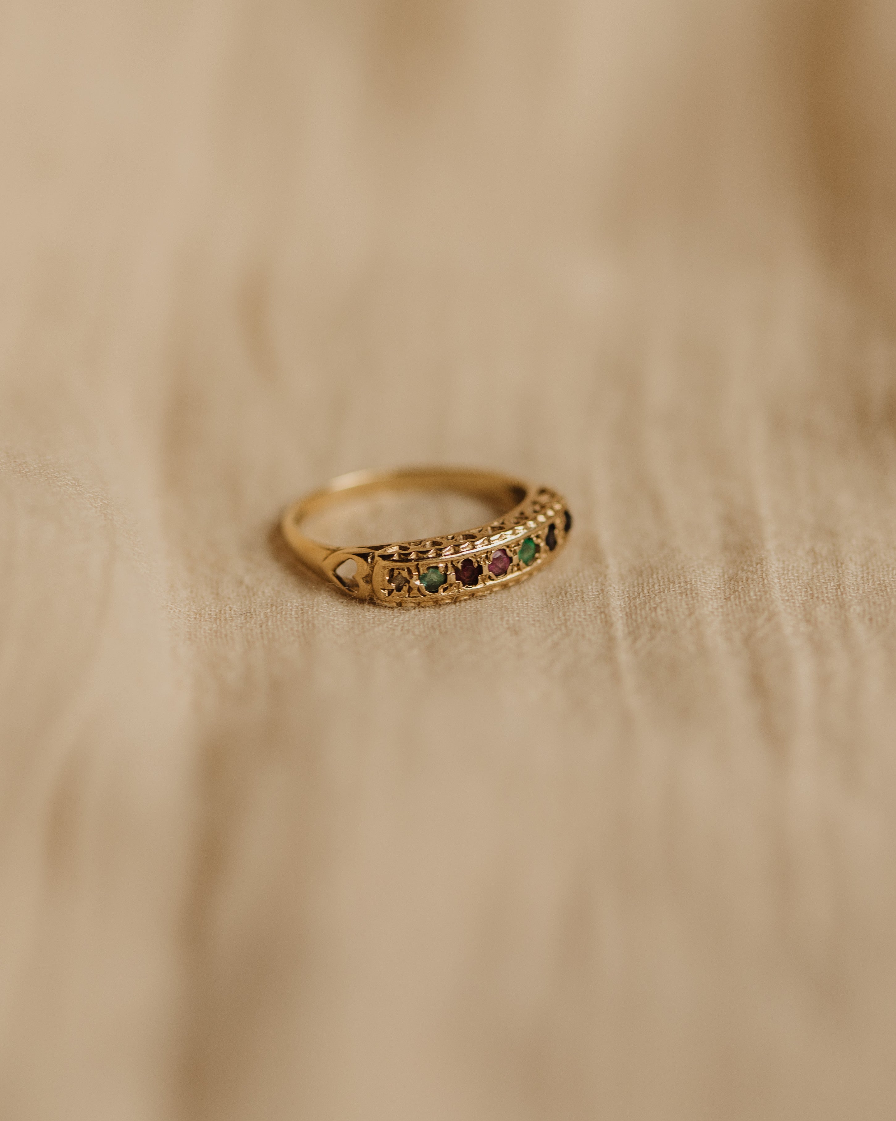 Dearest Rig Mable 1978 9ct Gold DEAREST Ring | Rock n Rose
