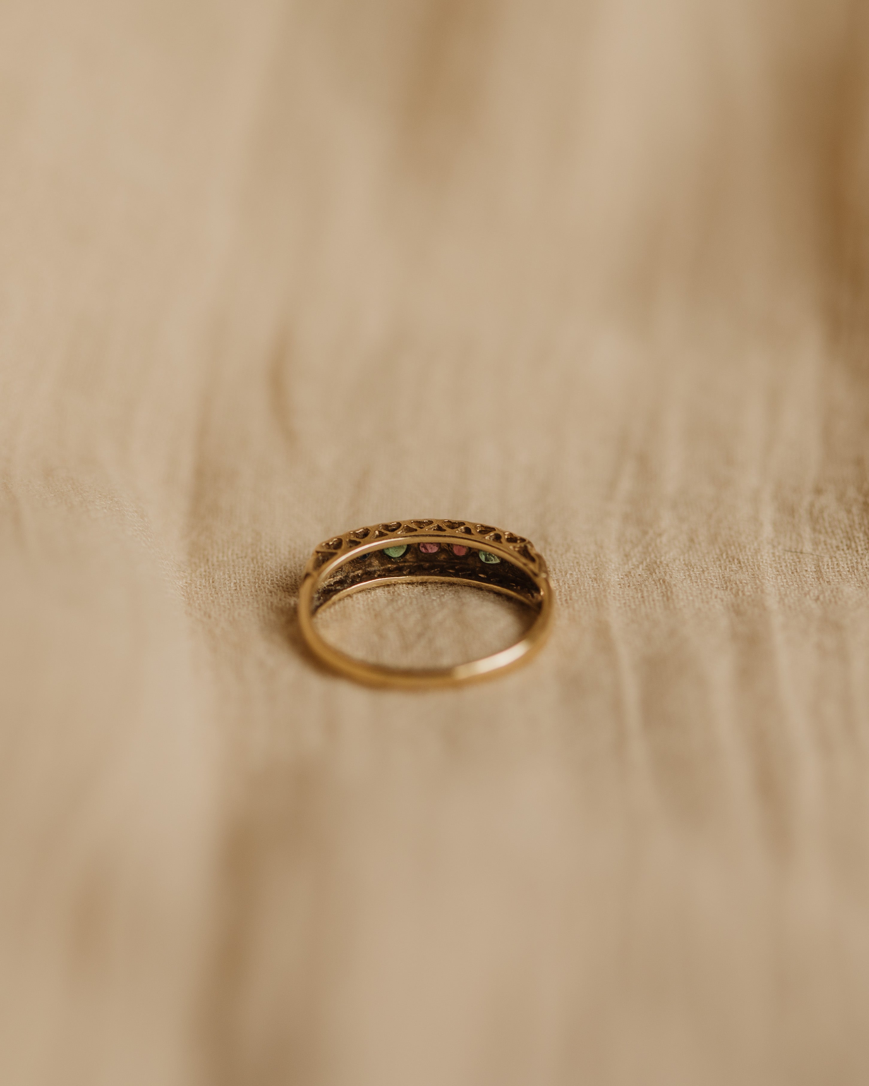 Dearest Rig Mable 1978 9ct Gold DEAREST Ring | Rock n Rose