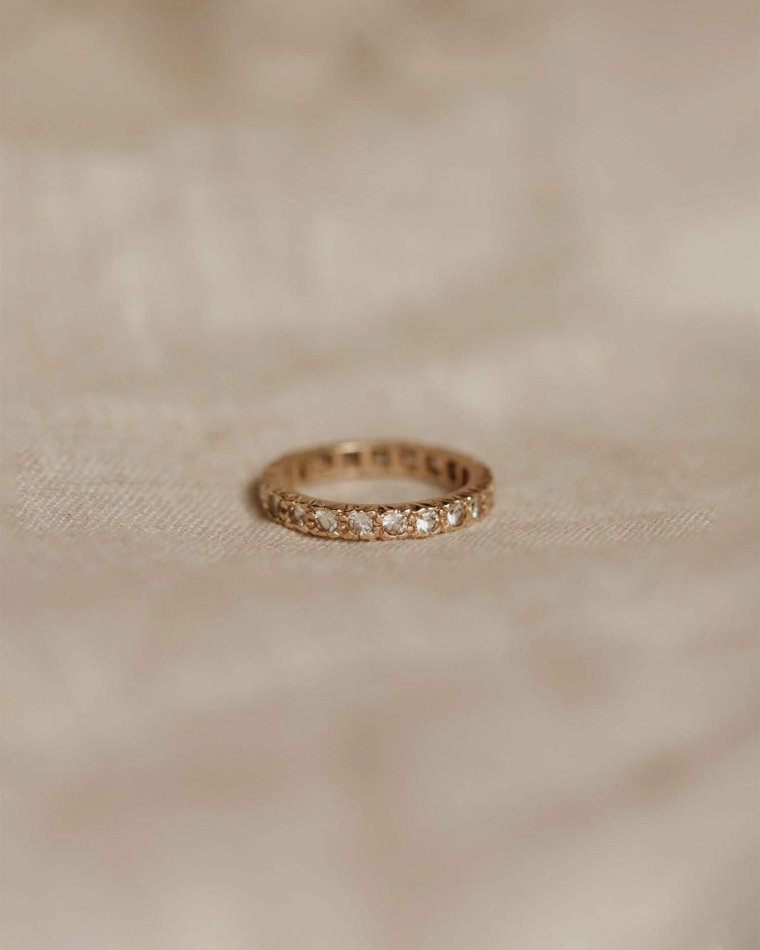 Image of Marlene 9ct Gold Eternity Ring