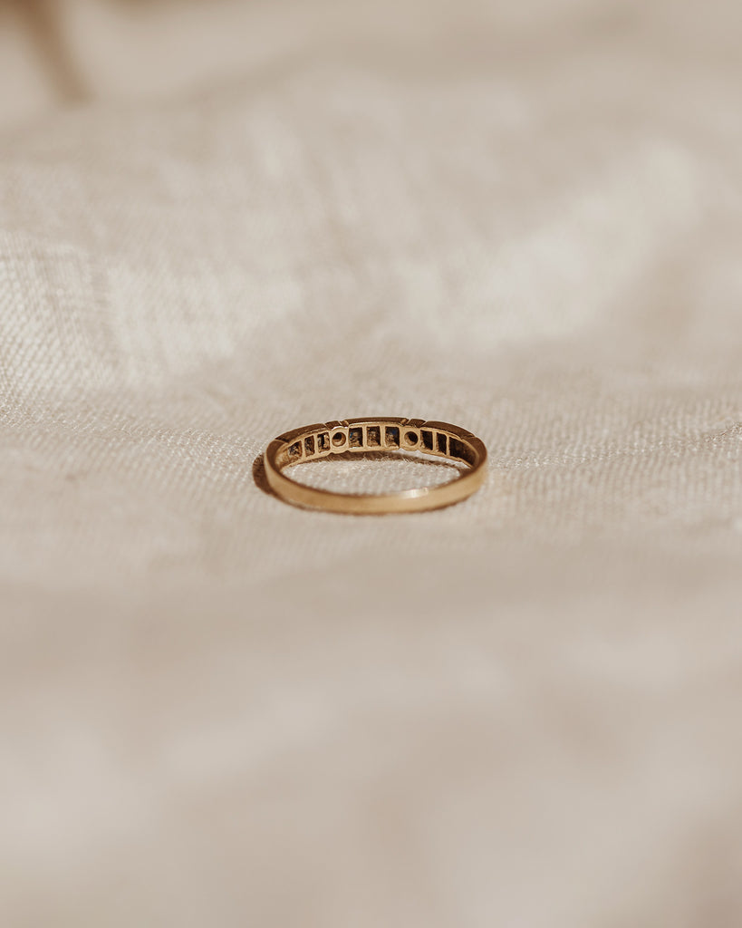 Lavinia 9ct Gold Sapphire & Diamond Ring