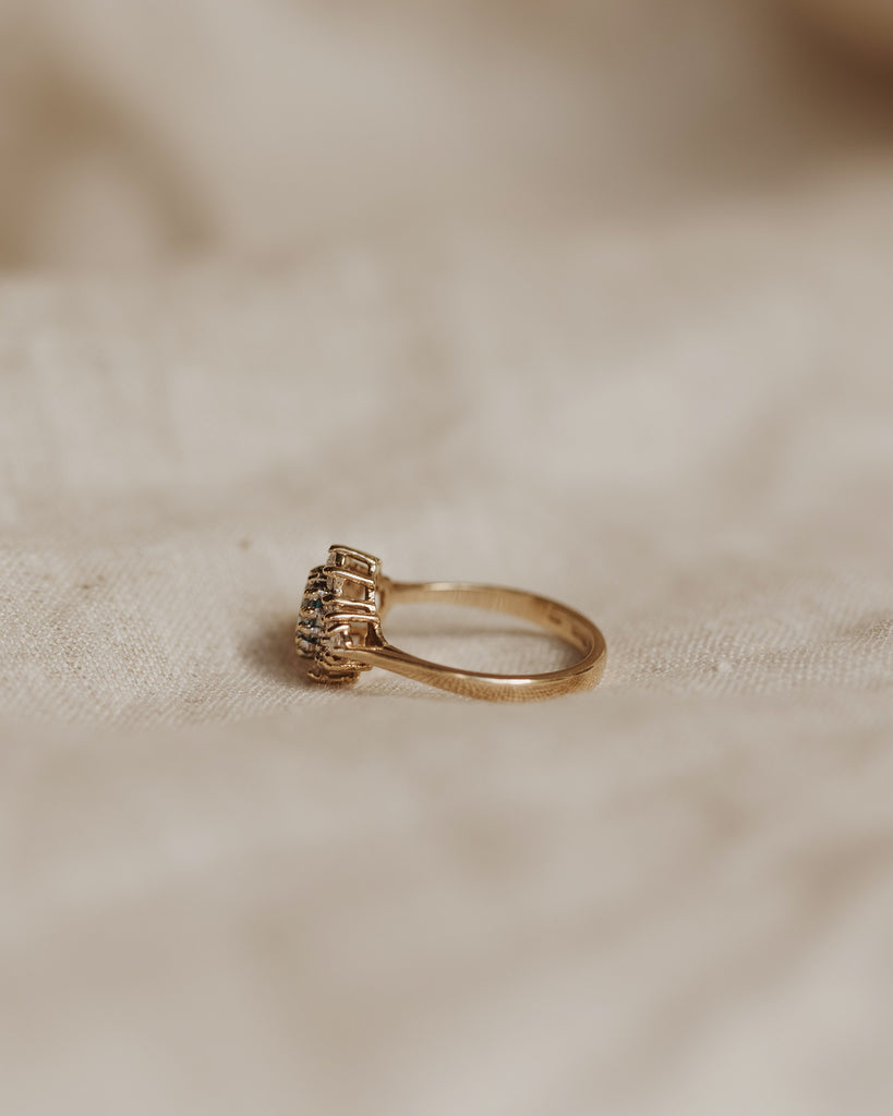 Eliza 9ct Gold Blue Topaz Ring