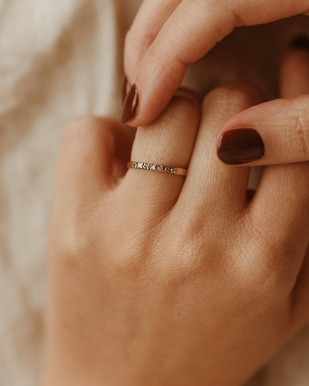 Edith 9ct Gold Diamond Ring