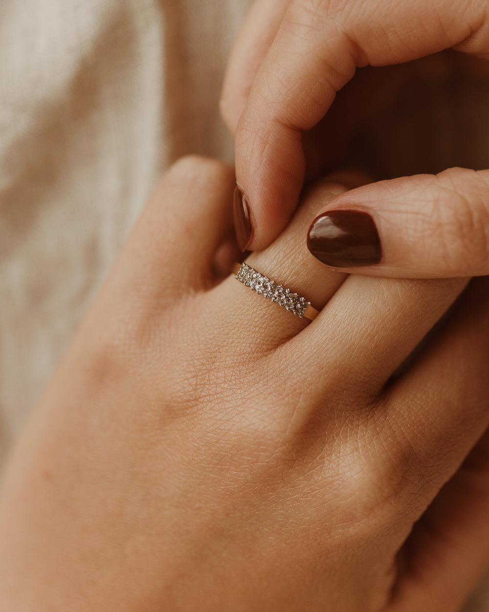 Seraphina 9ct Gold Diamond Ring