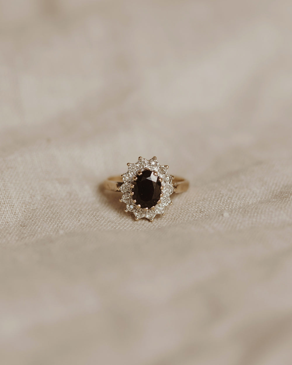 Hyacinth 9ct Gold Sapphire Ring