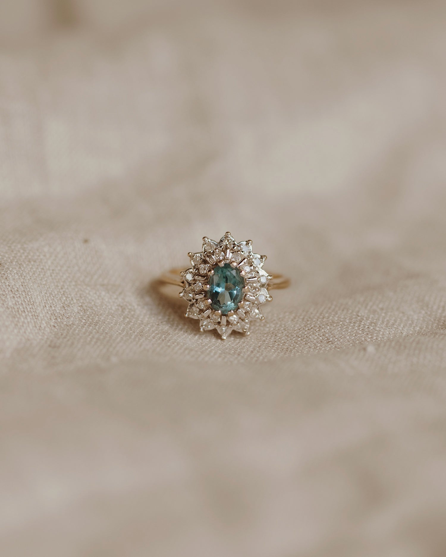 Maribel 9ct Gold Blue Topaz Ring