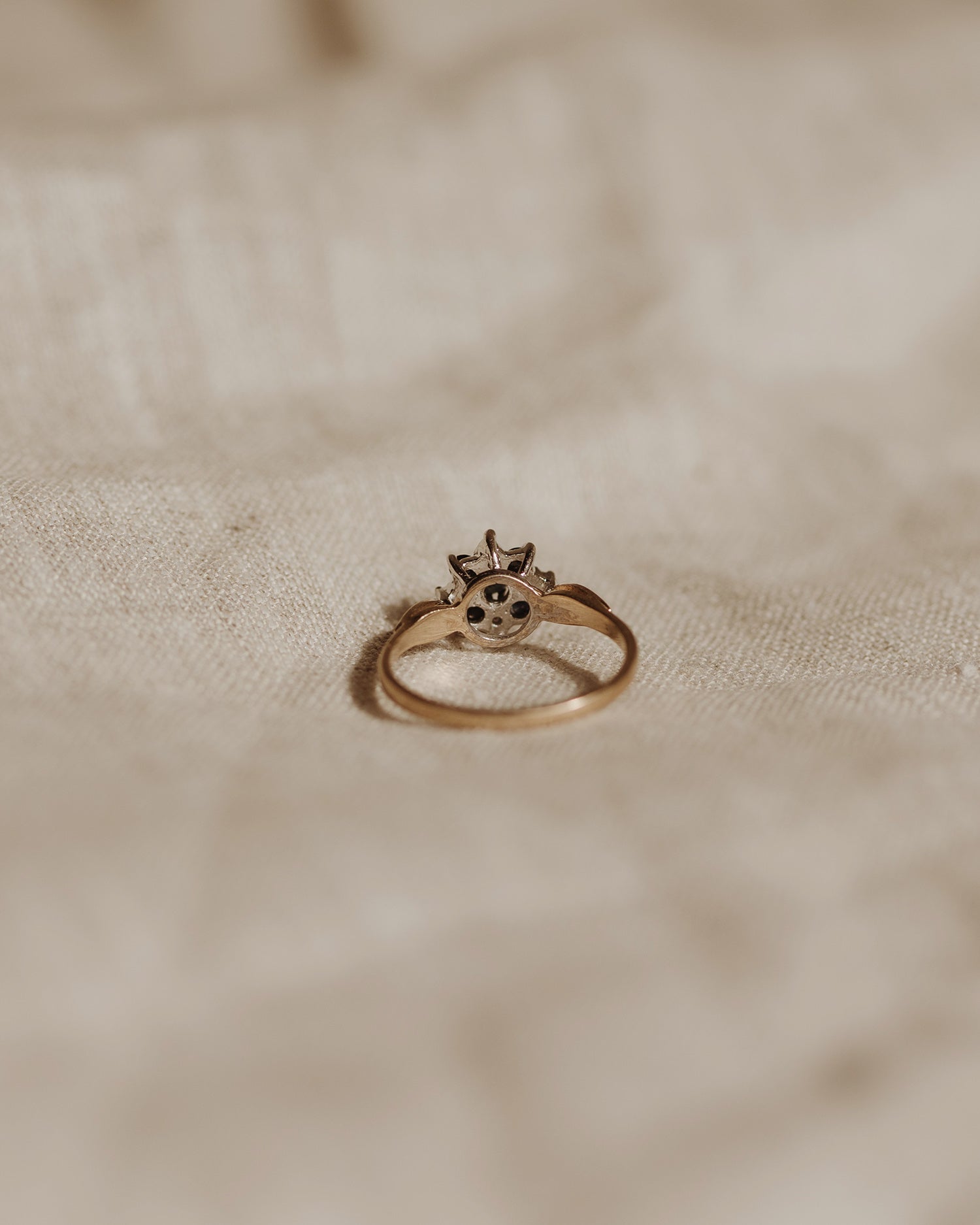 Loretta 9ct Gold Sapphire & Diamond Ring