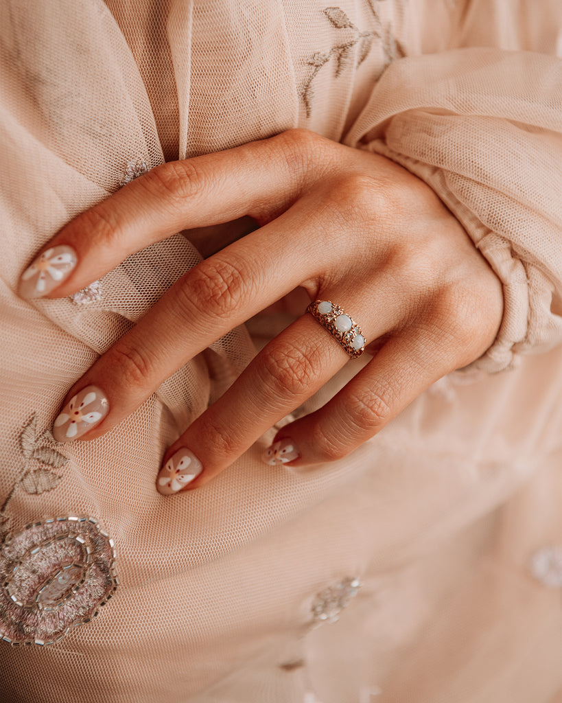 Daphne 9ct Gold Opal Ring
